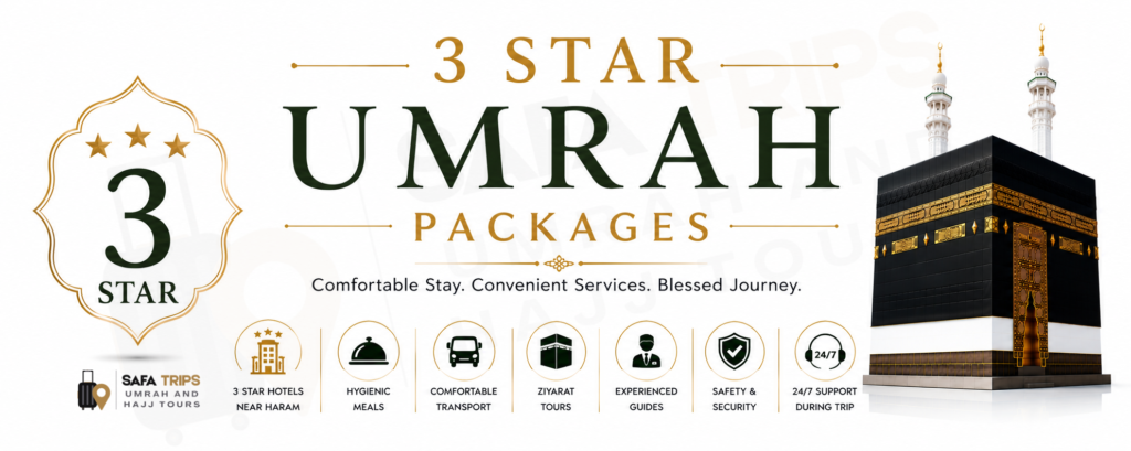 3 Star Umrah Packages from India