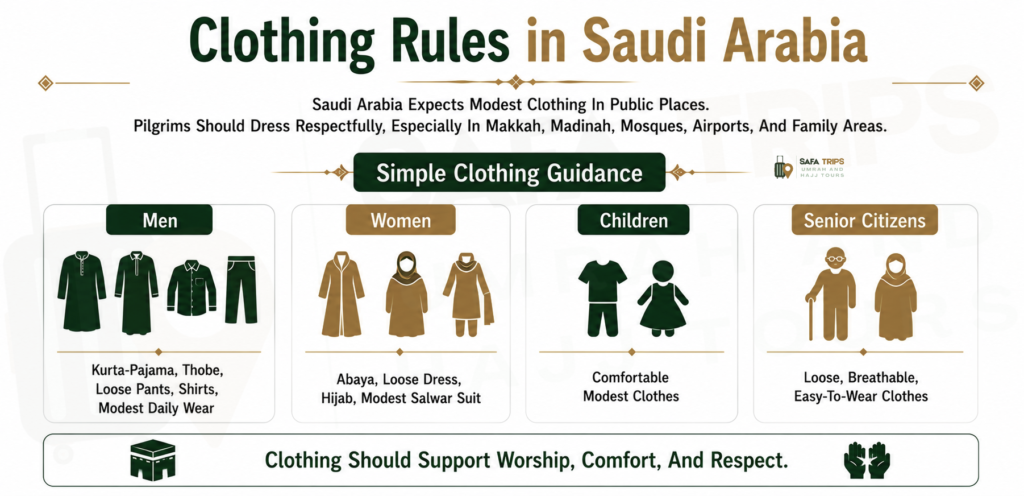 Clothing Rules in Saudi Arabia