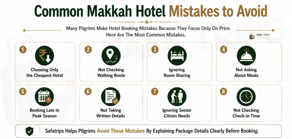 Common Makkah Hotel Mistakes to Avoid