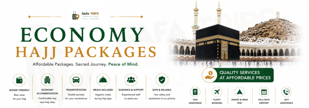 Economy Hajj Packages from India