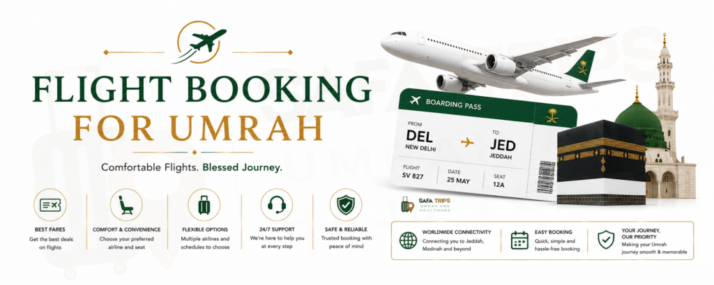 Flight Booking for Umrah