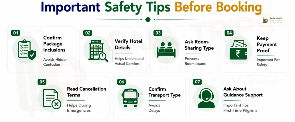 Important Safety Tips Before Booking
