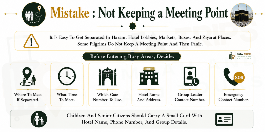 Not Keeping a Meeting Point