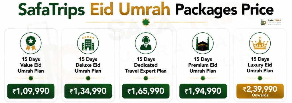 SafaTrips Eid Umrah Packages Price