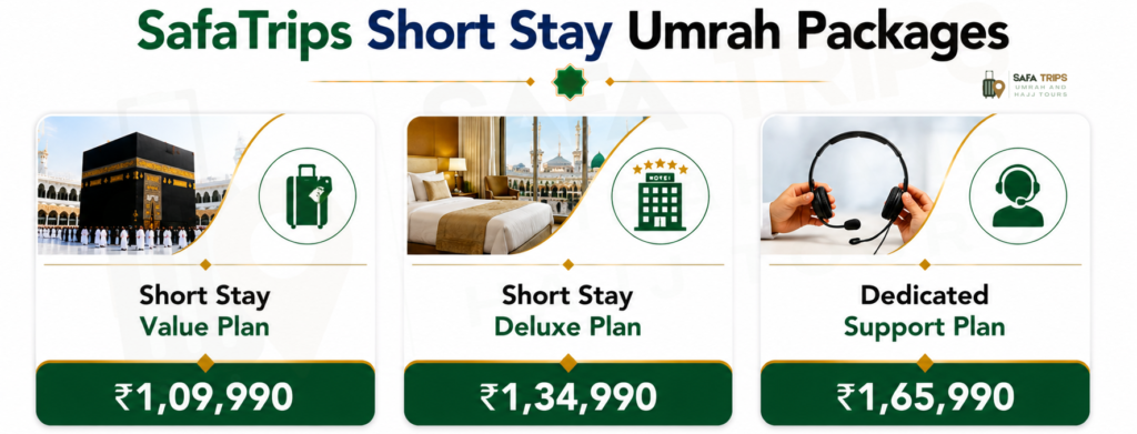 SafaTrips Short Stay Umrah Packages