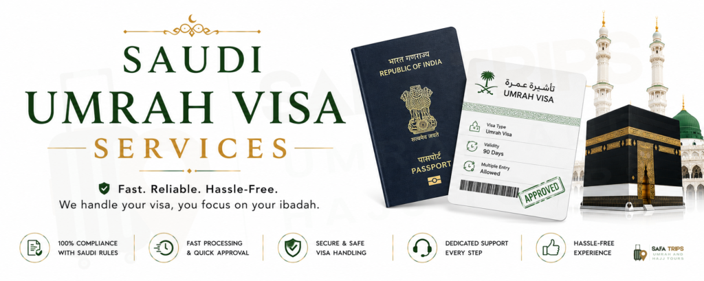 Saudi Umrah Visa Services in India