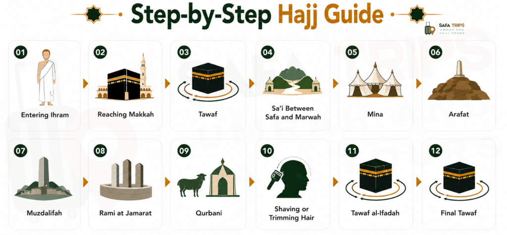 Step-by-Step Hajj Guide