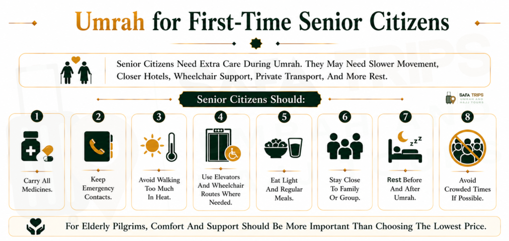 Umrah for First-Time Senior Citizens