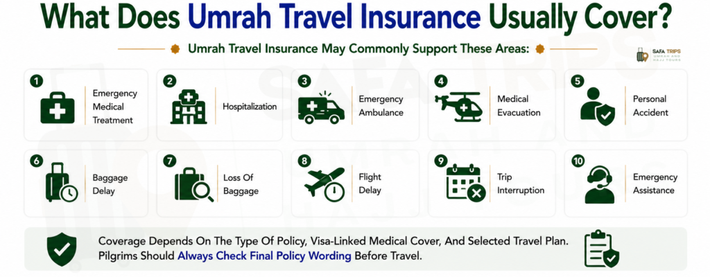 What Does Umrah Travel Insurance Usually Cover