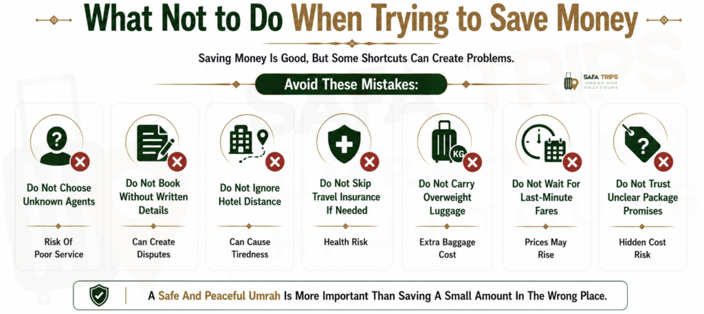 What Not to Do When Trying to Save Money