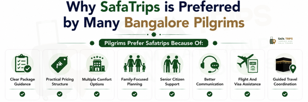 Why SafaTrips is Preferred by Many Bangalore Pilgrims